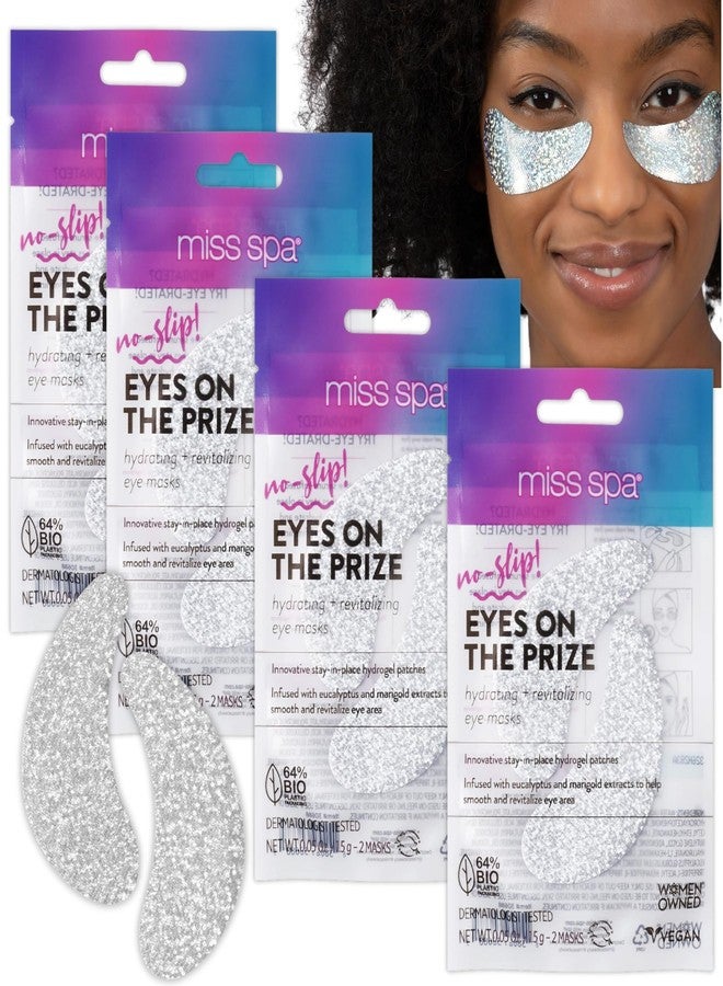 MISS SPA Under Eye Patches, Hydrating Revitalizing Eye Masks, Eye Masks for Dark Circles and Puffiness, Reduce Fine Lines and Wrinkles, Skin Care Products For Women, Dermatologist Tested (4 Pack) - Image 1